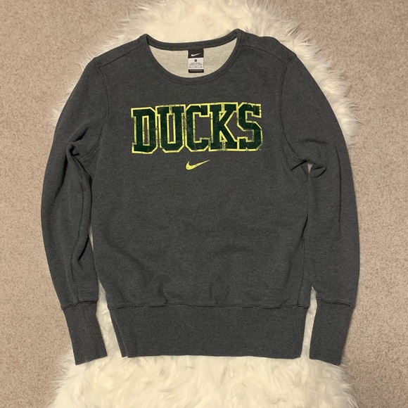 Nike Tops - Nike Gray Oregon Ducks Pullover